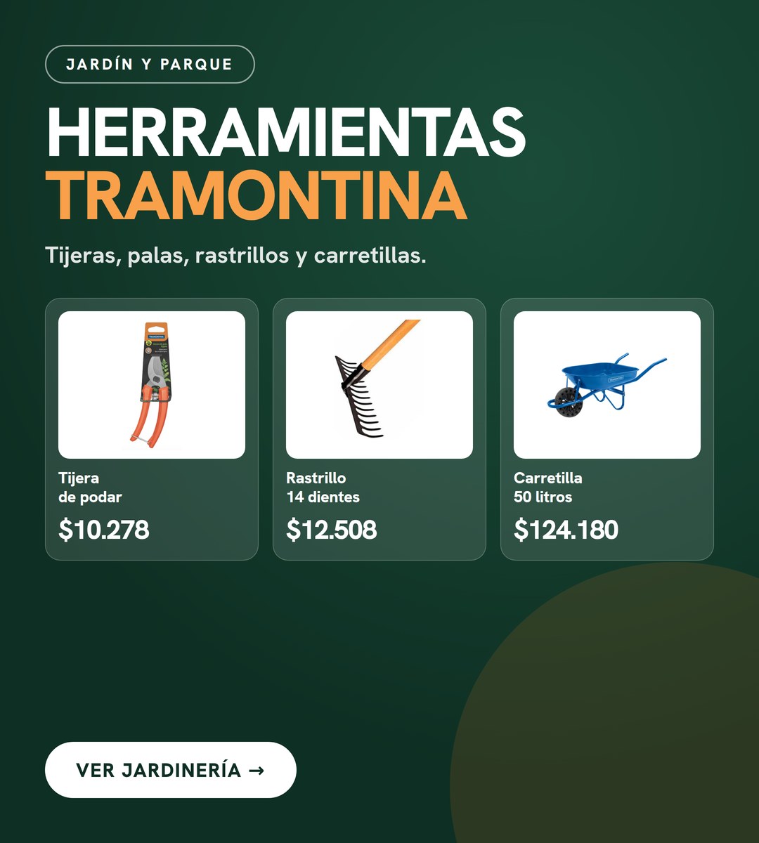 Herramientas de jardin Tramontina - Fordejaus