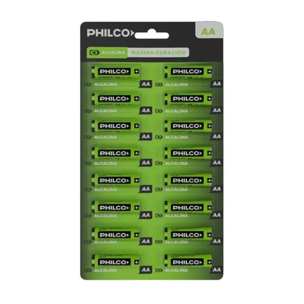 Pila Philco AA tira x16