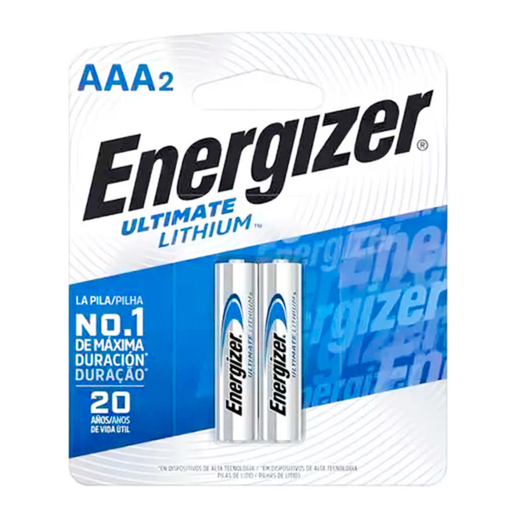 L92 Pila de Litio AAA Blíster x 2