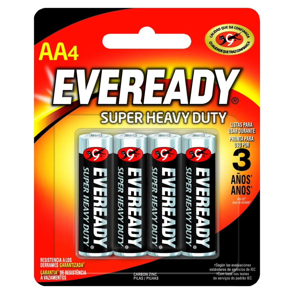 [EP10] Pila AA Eveready 1215 Blister x 4