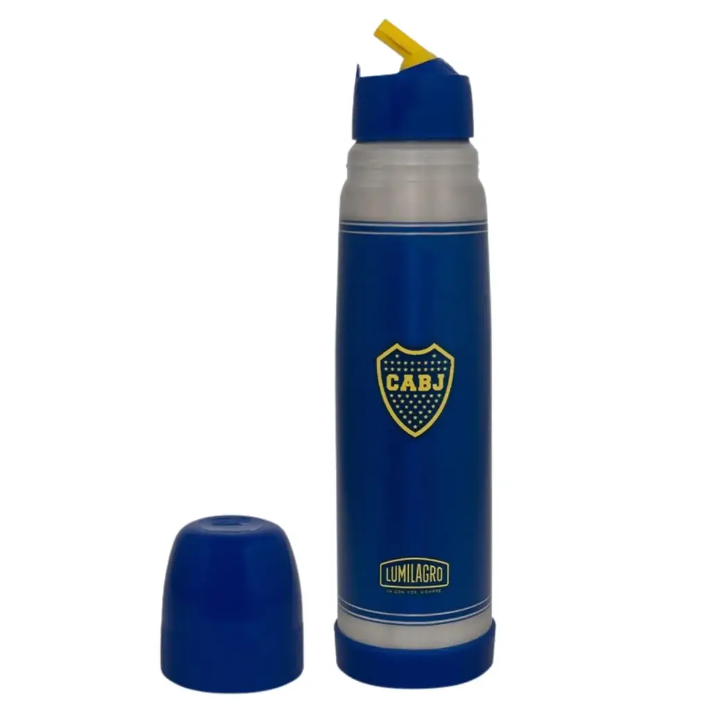 [L376BO] Termo Lumilagro Luminox 1 Litro Boca Juniors