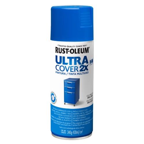 [R62156] Rust Oleum Ultra Cover 2x azul brillante 340g