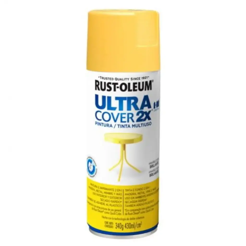 [R62158] Rust Oleum Ultra Cover 2x Amarillo Sol Brillante 340g