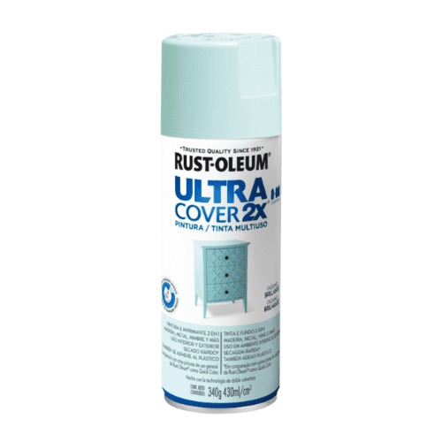 [R01017] Rust Oleum Ultra Cover 2x Oceano Brillante 340g