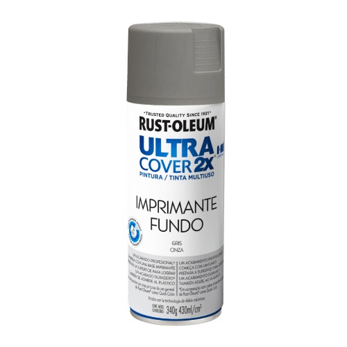 [R62159] Aerosol Rust-Oleum Ultra Cover 2X Imprimante Gris 340 g