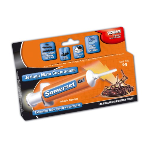 [ER03] Gel Cucarachicida Somerset Jeringa 6 g