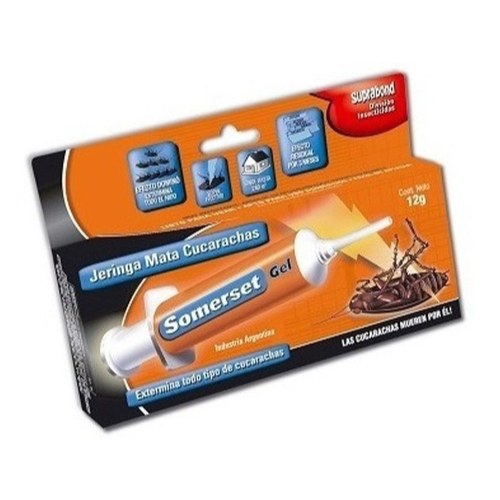 [ER03A] Gel Cucarachicida Somerset Jeringa 12 g
