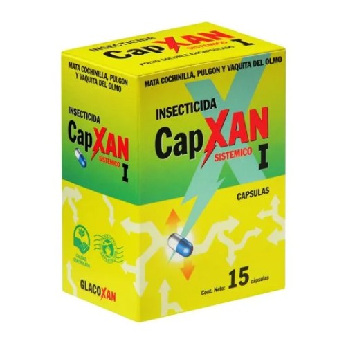 [AG124] Insecticida Sistémico Capxan I 15 Cápsulas Glacoxan
