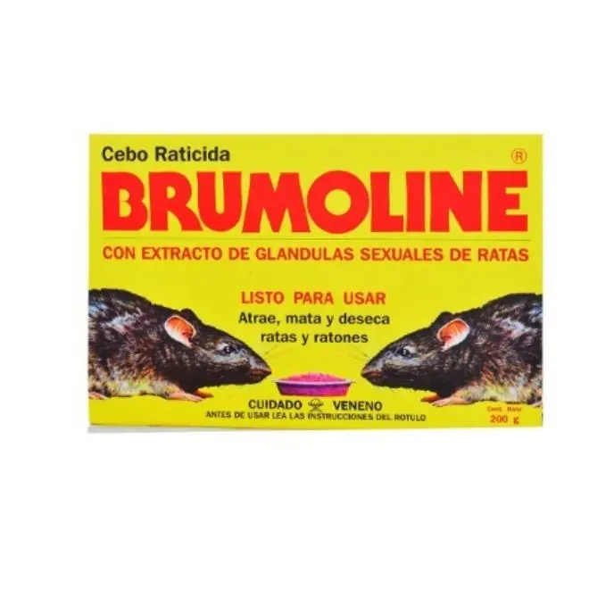 [AG111] Cebo Raticida Brumoline 200 g