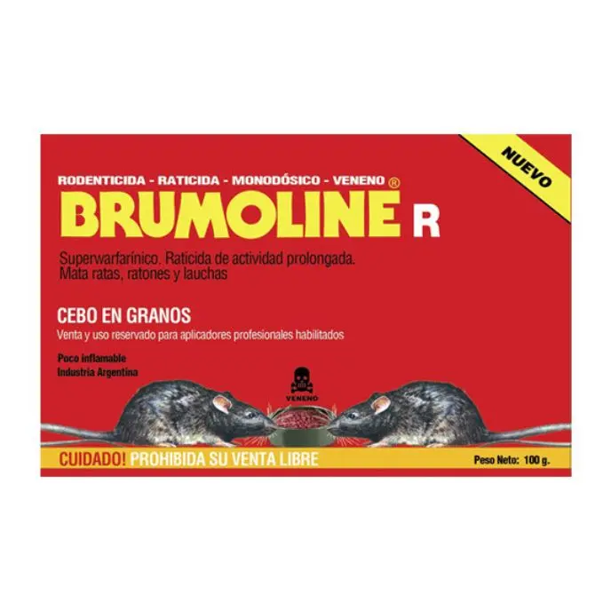 [AG110] Cebo Raticida Super Brumoline 100 g