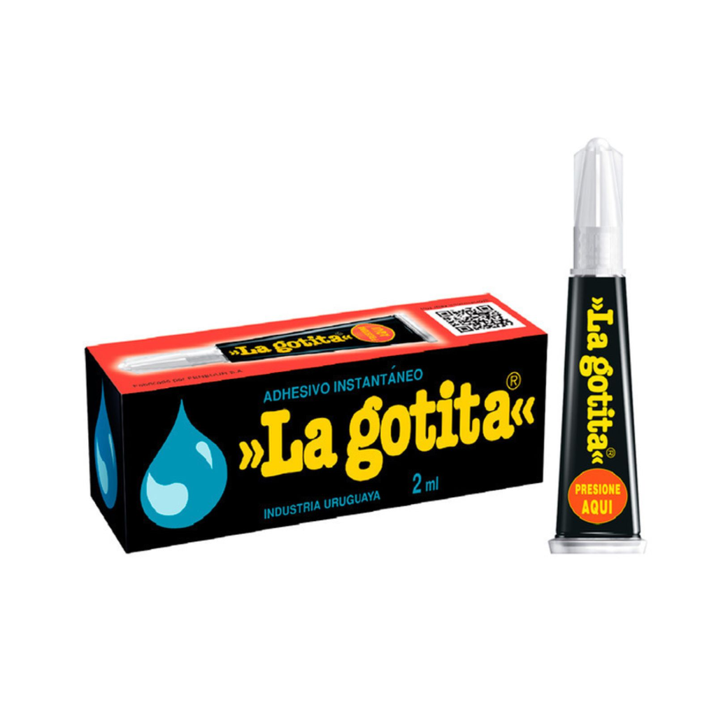 [P176] Adhesivo Instantáneo La Gotita 2 ml