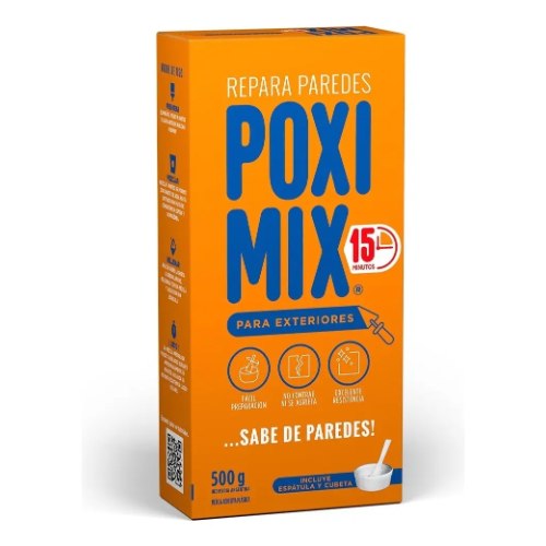 [P126EX] Masilla Epoxi Poximix Exterior 500 g