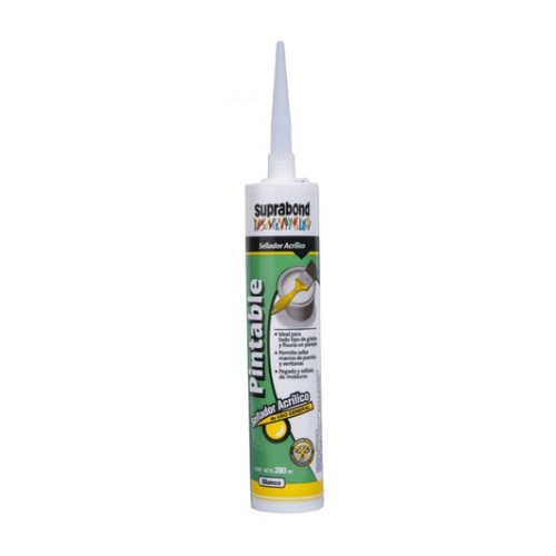 [ER450] Sellador Acrílico Pintable Blanco 280 ml