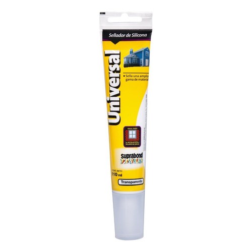 [ER130] Silicona Universal Transparente Suprabond ml