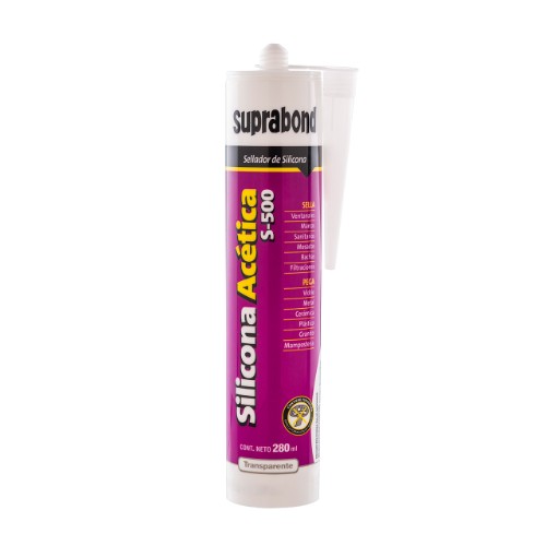[ER330] Silicona Acética Transparente Suprabond 280 ml