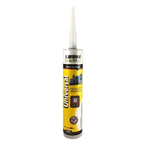 [ER390N] Silicona Universal Negra Suprabond 280 g