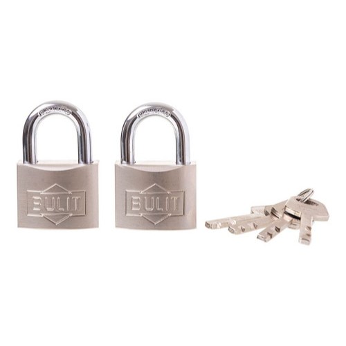 [ER516] Candado Bulit Acero Niquelado 40 mm Doble Traba