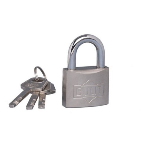 [ER520] Candado Bulit Acero Niquelado 60 mm Doble Traba