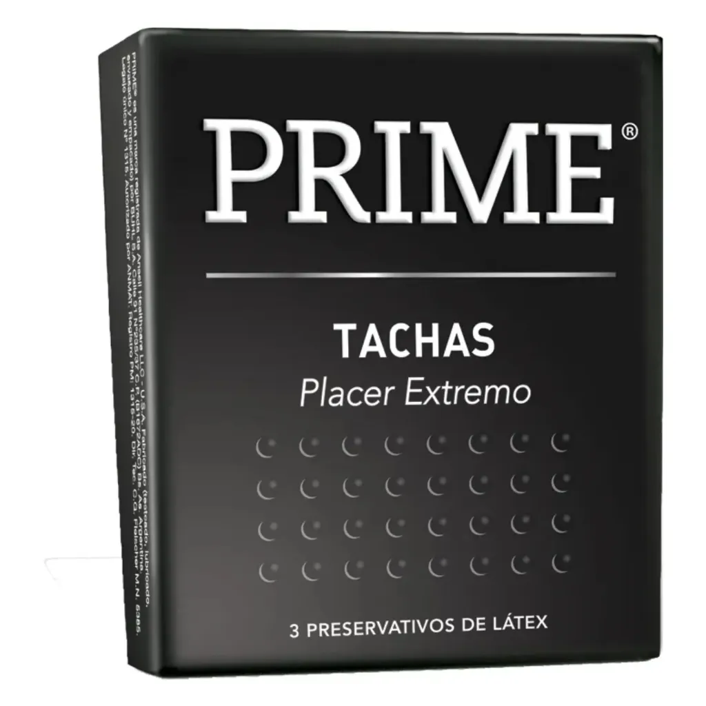 [P253] Preservativo Prime Tachas