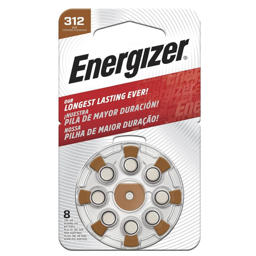 [EBA08] Batería Energizer Audiología 312 Blíster x 8