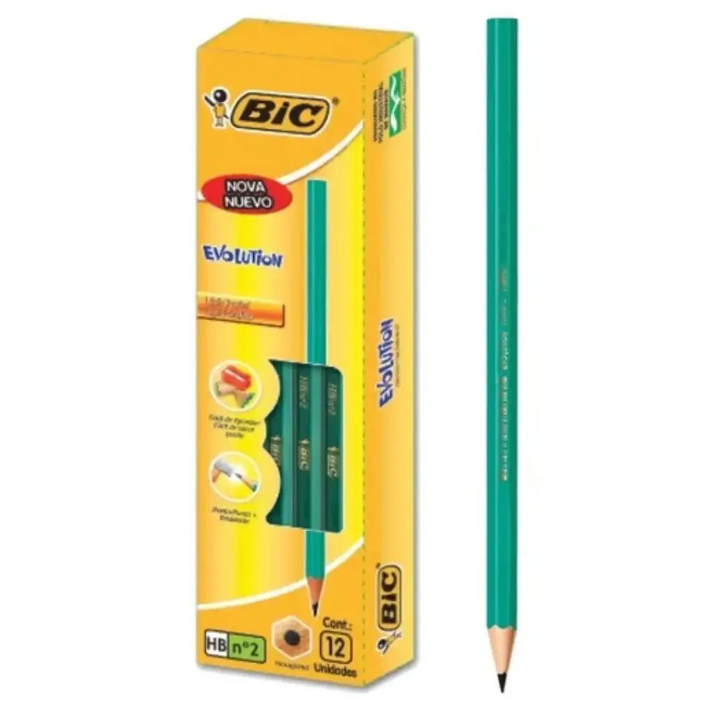 [BIC03] Lápiz Bic Evolution x12
