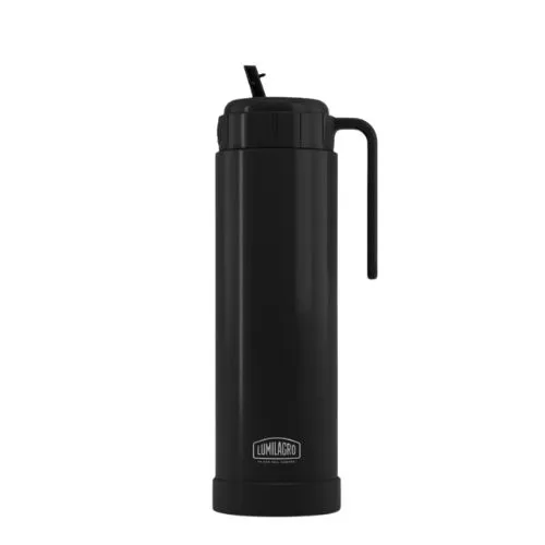 [L378NE] Termo Lumilagro Pampa 1 Litro Negro