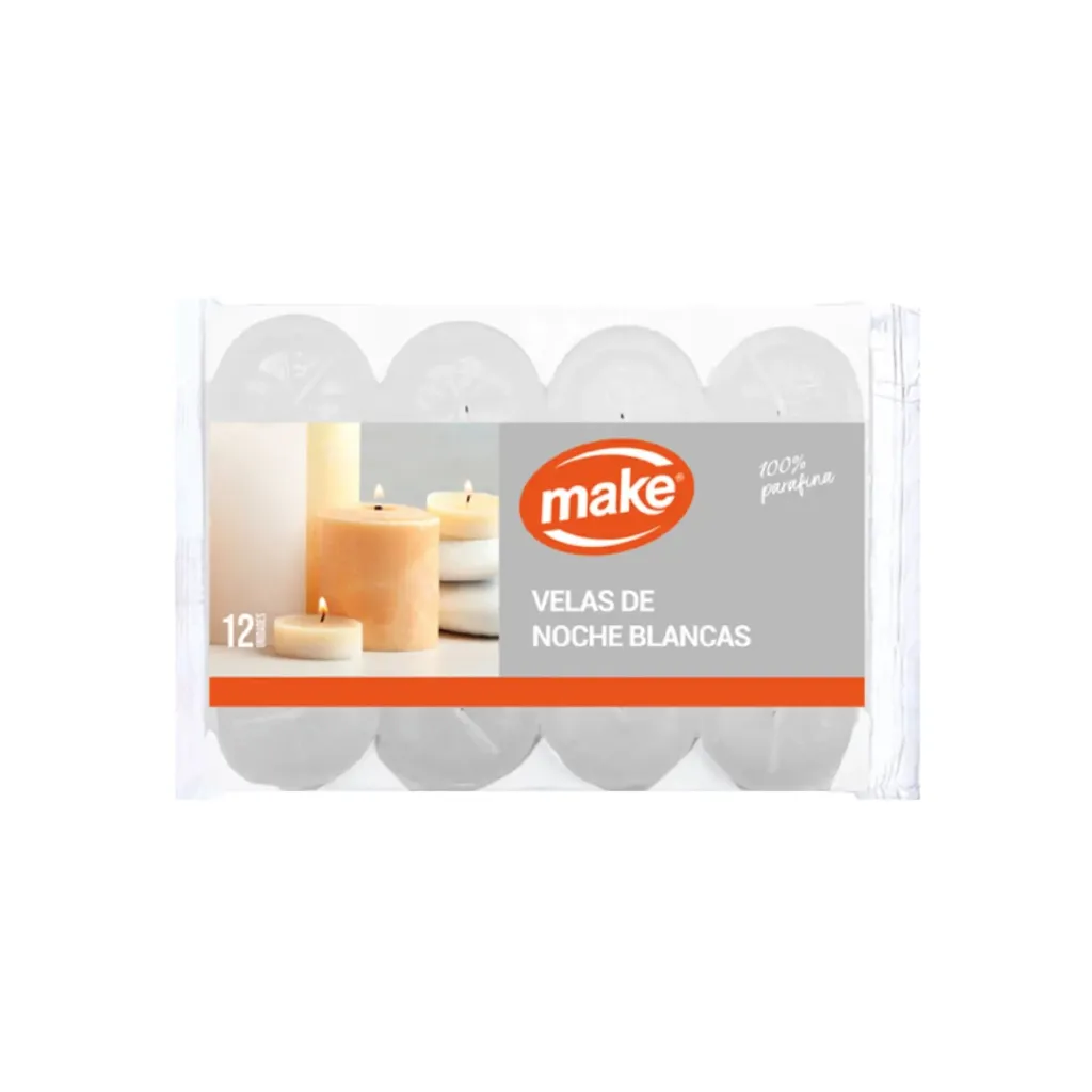 [MF6188] Velas Noche Blanca Make x20