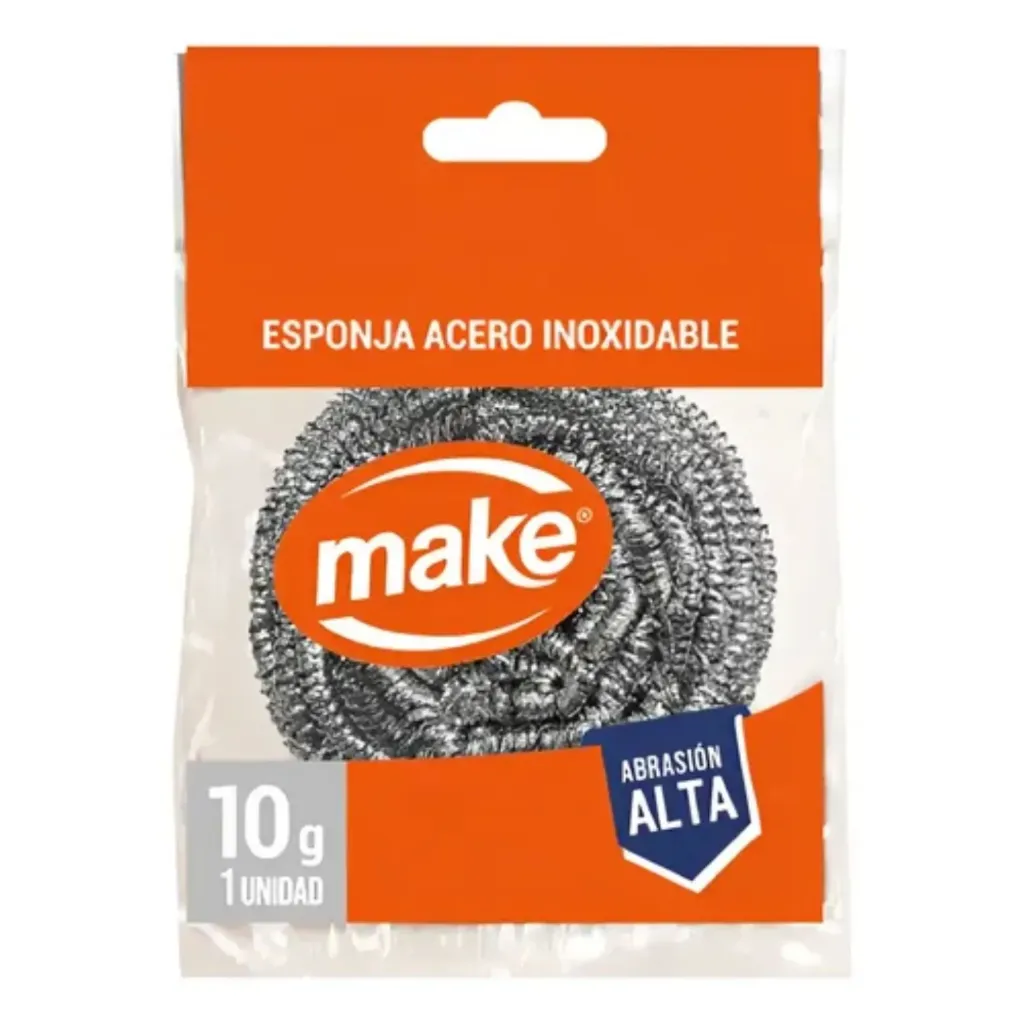 [MF6224] Esponja de Acero Inoxidable 10 g Make x240