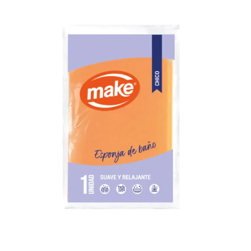 [MF4162] Esponja Baño Chica Make x120