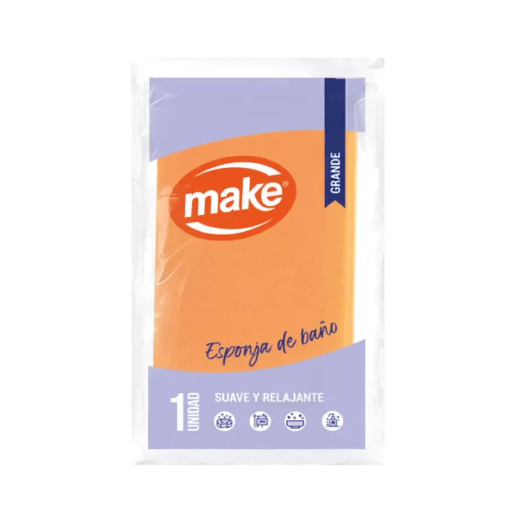 [MF6180] Esponja Baño Grande Make x120