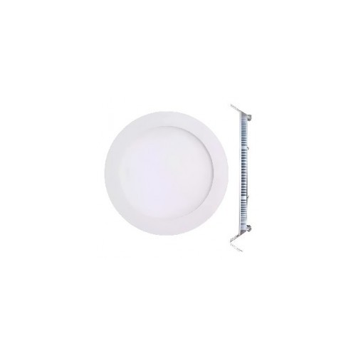 [7544F] Plafón Redondo de Embutir 24W Luz Fría Candela