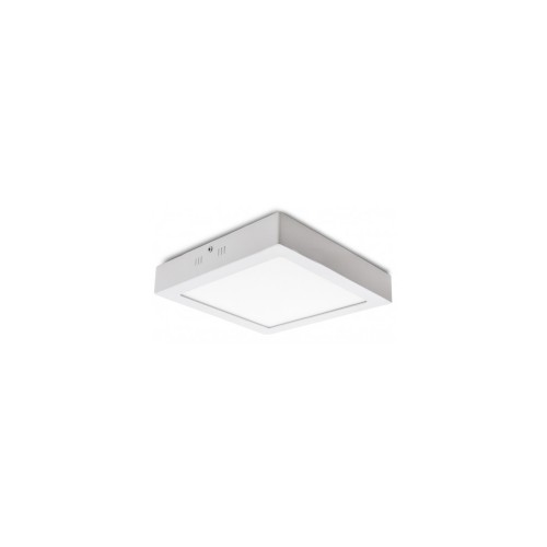 [7567C] Plafón Cuadrado de Base 18W Luz Cálida Candela