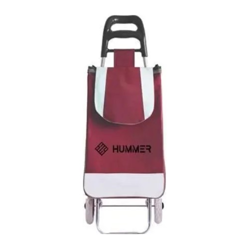 [HU05B] Carrito de Compras de Tela Bordó