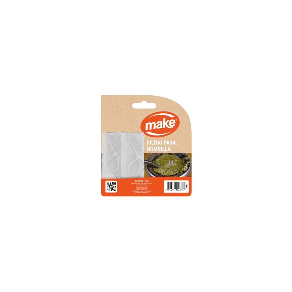 Filtro para Bombilla Make