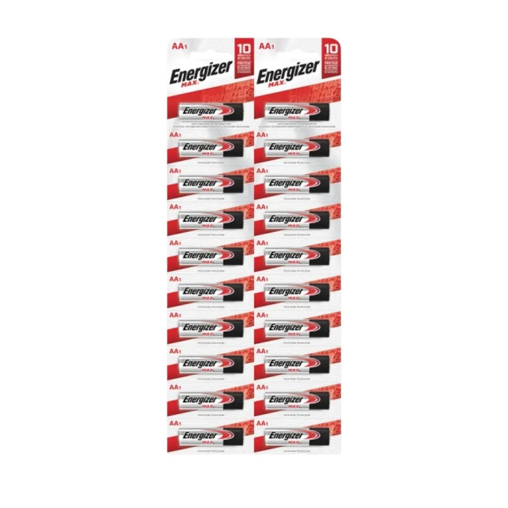 Pila Energizer AA MAX - Tira (Tira x 20)